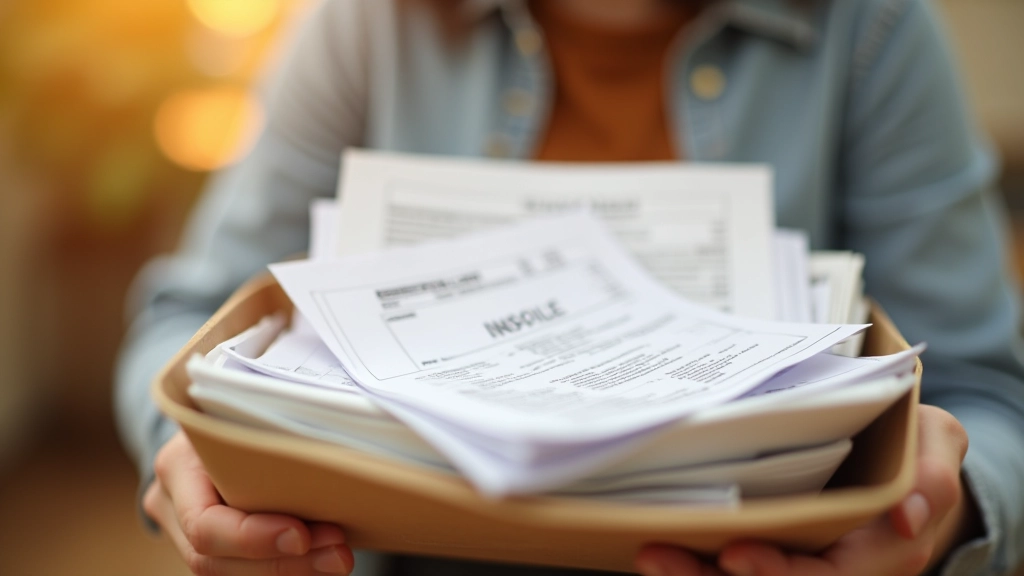 Rechnungen und Belege von Kinderbetreuungseinrichtungen in Ordner